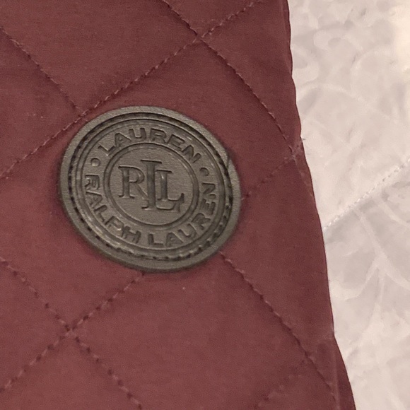 Lauren Ralph Lauren quilted coat with faux leather - Picture 6 of 8